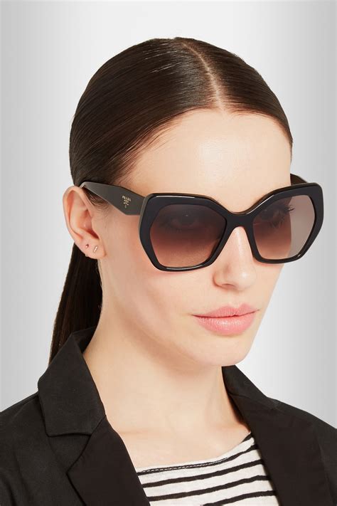 prada eyewear square frame for women|prada sunglass frames women.